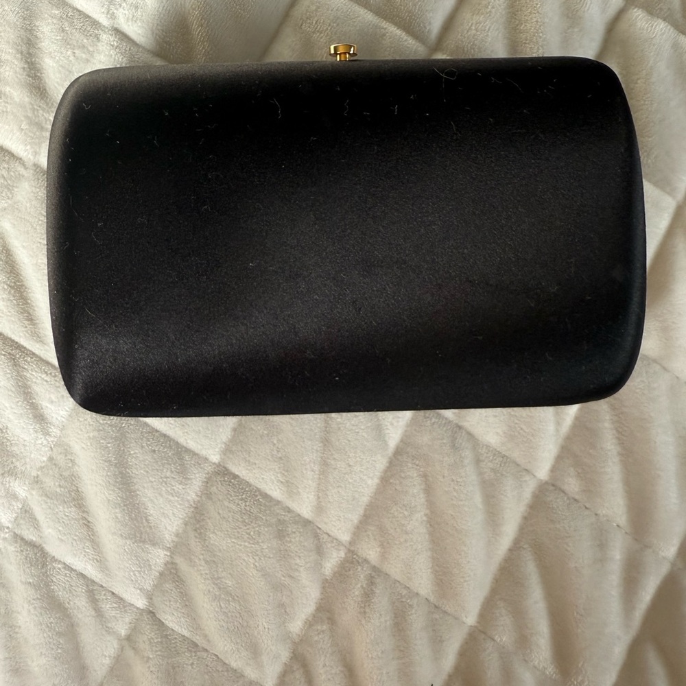 🖤Prada Satin Black Clutch 🖤 - Picture 6 of 16